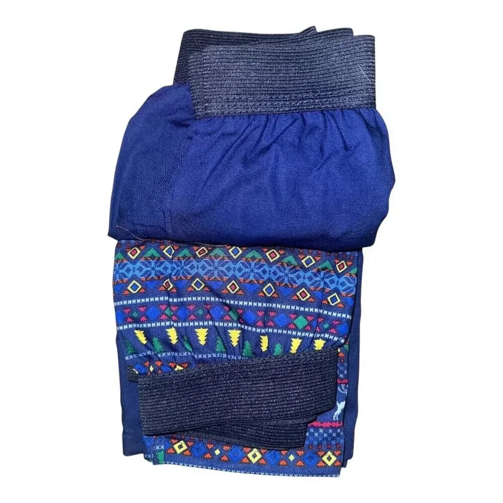 Club Room Blue Solid & Patterned Boxer Shorts, Large‎ - Picture 2 of 3
